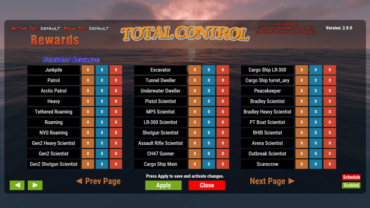 Rust Total Control All Products