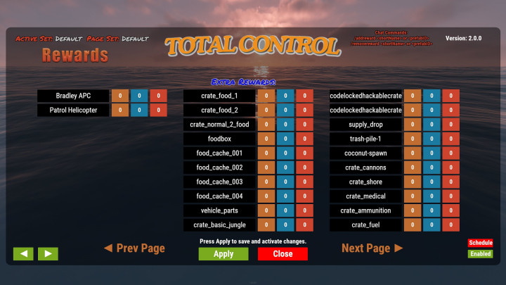 Rust Total Control All Products