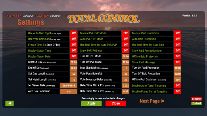 Rust Total Control All Products