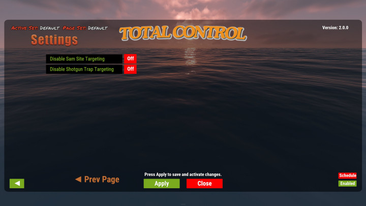 Rust Total Control All Products