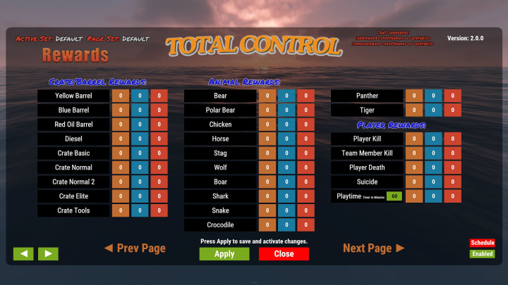 Rust Total Control All Products