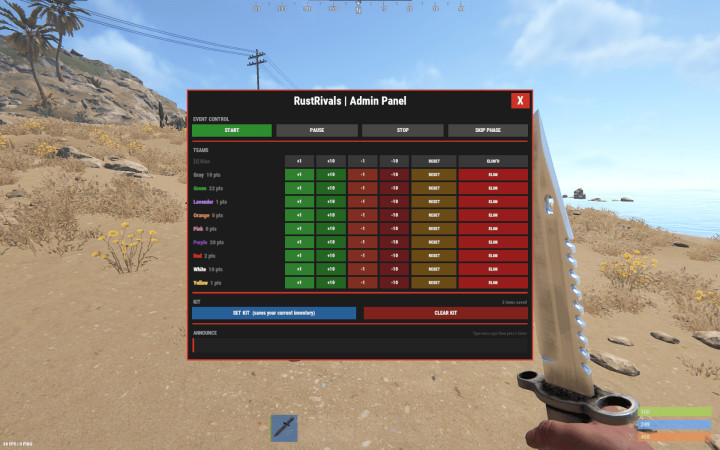 Rust RUST RIVALS (2-10 Teams) All Products