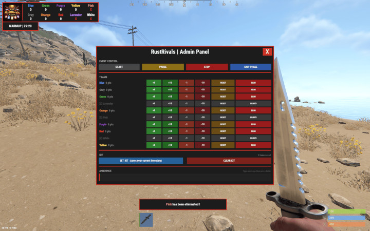 Rust RUST RIVALS (2-10 Teams) All Products