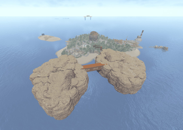 Rust INFINITY ONE GRID 1000K Custom Small Map All Products