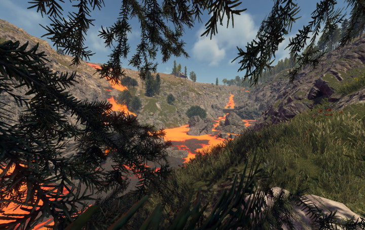 Rust Volcano Island One Grid 1650K Custom Map All Products
