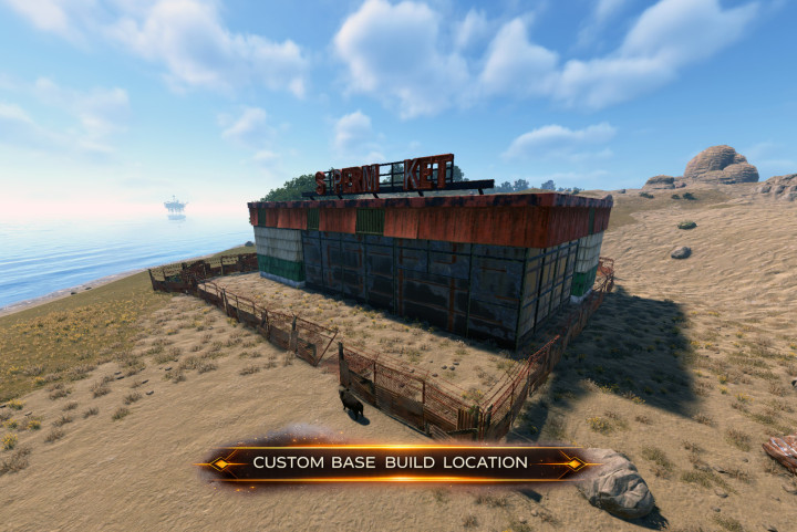 Rust Volcano Island One Grid 1650K Custom Map All Products