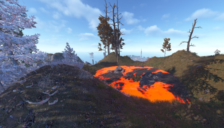 Rust Volcano Island One Grid 1650K Custom Map All Products