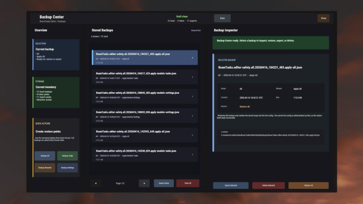 Rust RoamTasks All Products