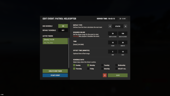 Rust Events Manager All Products