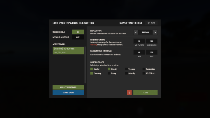 Rust Events Manager All Products