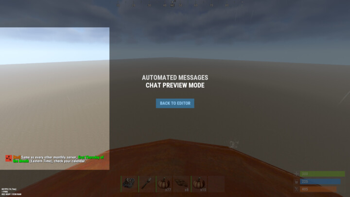 Automated Messages Rust Plugin - Lone Design