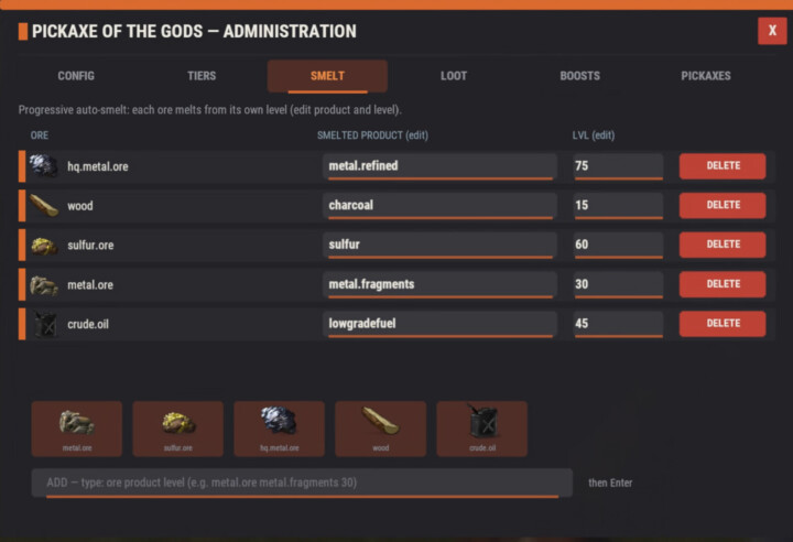 GodsPickaxe 7 Rust GodsPickaxe All Products