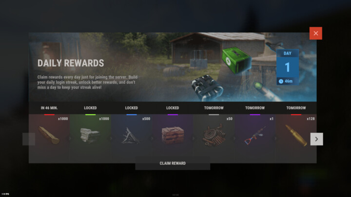 DAILY REWARD 2 Rust DAILY REWARD All Products