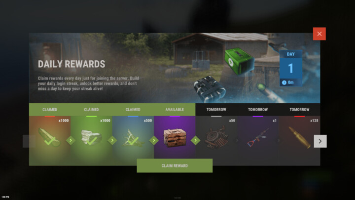 DAILY REWARD 3 Rust DAILY REWARD All Products