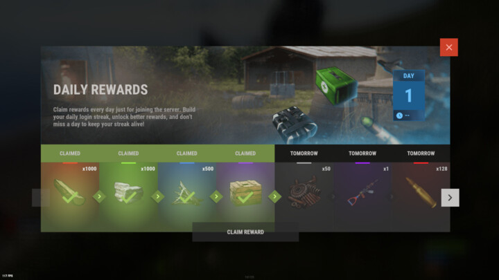 DAILY REWARD 4 Rust DAILY REWARD All Products