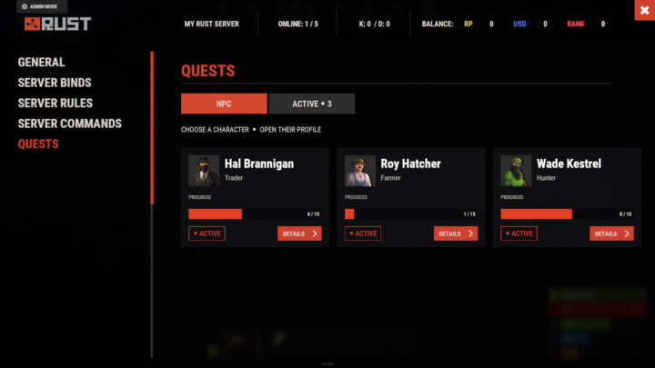 Rust Ultimate Quests All Products