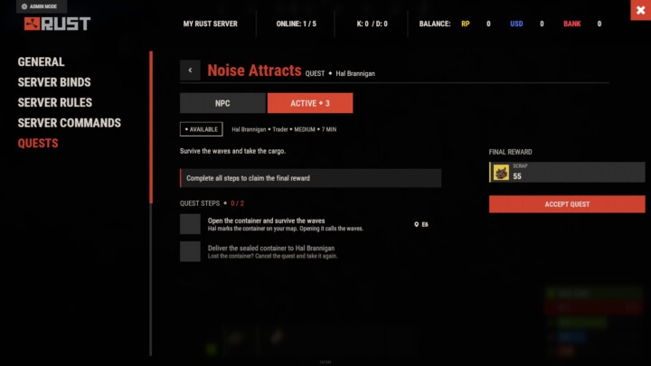 Rust Ultimate Quests All Products