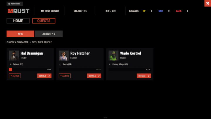 Rust Ultimate Quests All Products