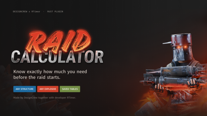 Raid Calculator 1 Rust Raid Calculator All Products