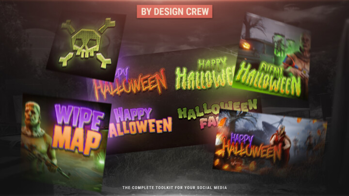 Rust Halloween GFX Pack / PSD All Products