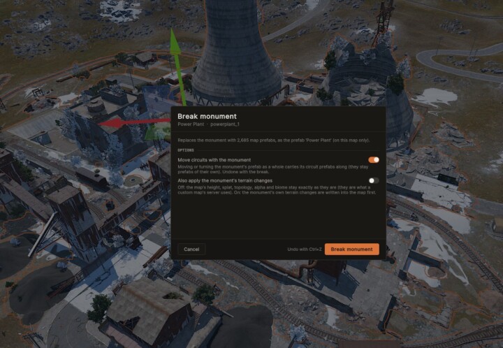 Rust RustScape Map Editor Prefabs