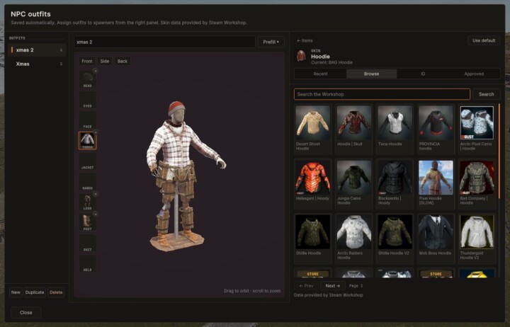 Rust RustScape Map Editor Prefabs