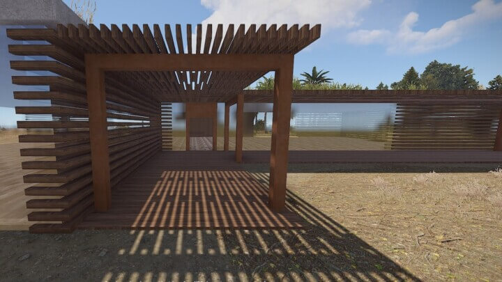 Rust Modern Beach House | Place For Building Prefabs