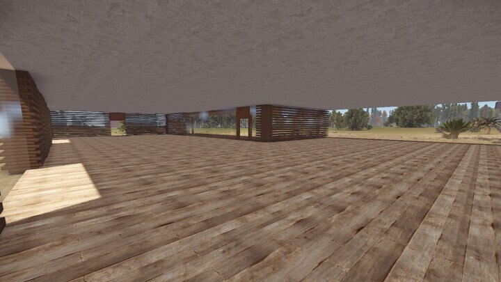 Rust Modern Beach House | Place For Building Prefabs