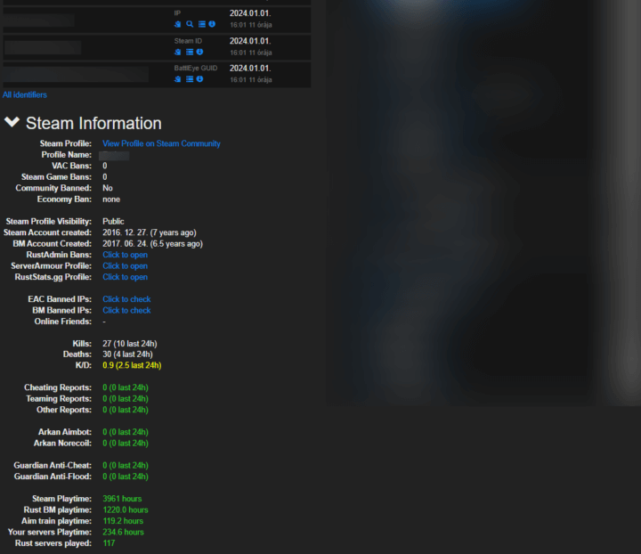 Rust Advanced BattleMetrics RCON All Products