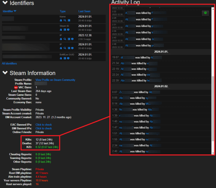 Rust Advanced BattleMetrics RCON All Products