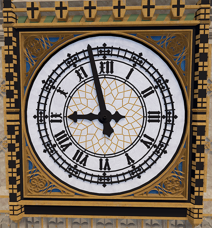 Rust Elizabeth Tower (Big-Ben) 1.0.0 Prefabs