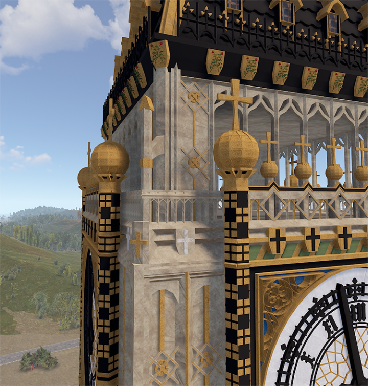 Rust Elizabeth Tower (Big-Ben) 1.0.0 Prefabs