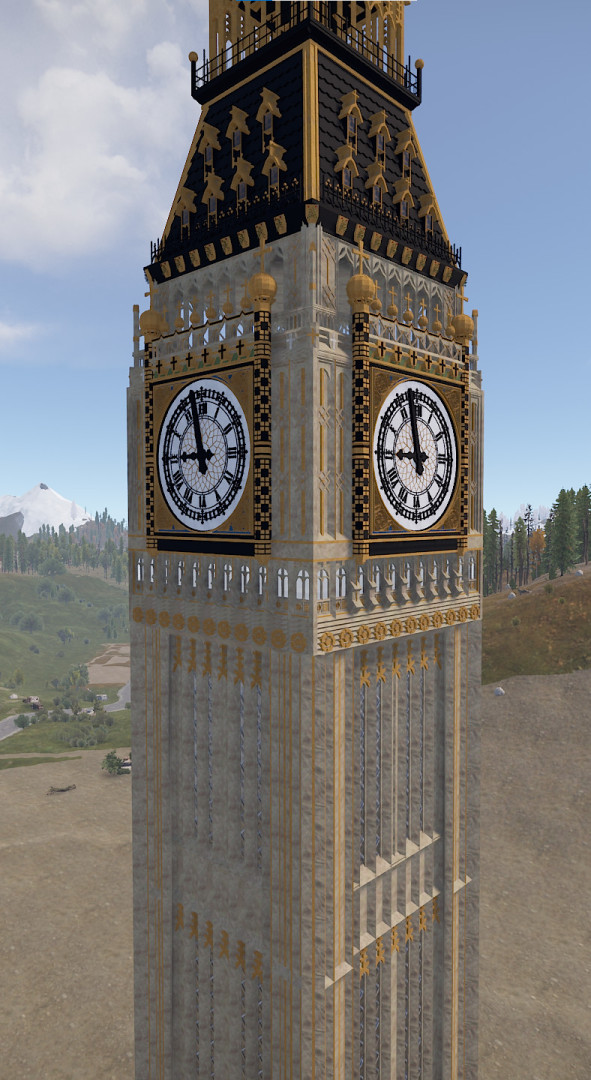 Rust Elizabeth Tower (Big-Ben) 1.0.0 Prefabs